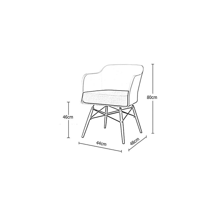 Renovation House Chairs Household Chair Multi Purpose Assembly Solid Wood Frame Plastic Seat Comfortable Non Slip European Style Leisure Chair
