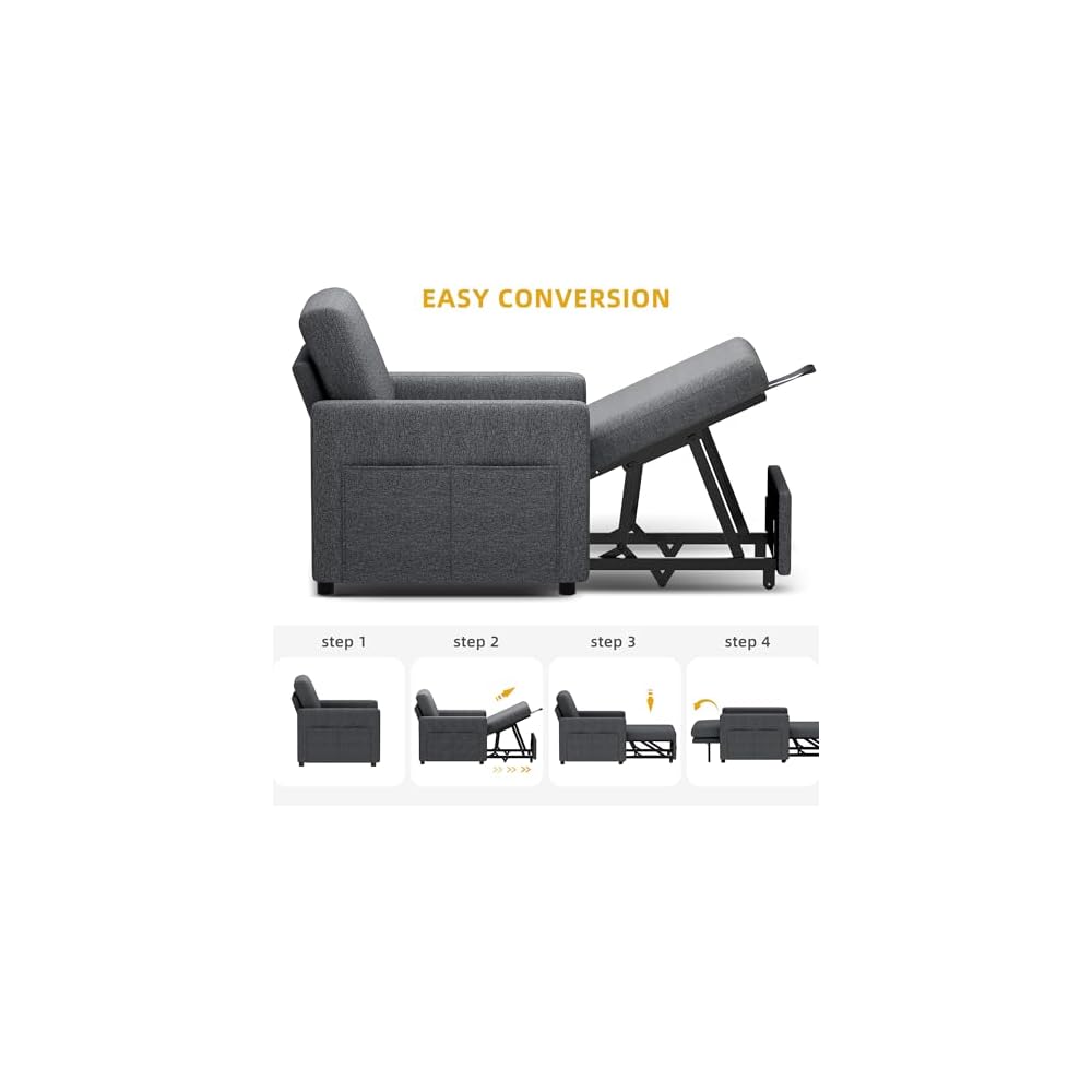 YITAHOME Convertible Sofa Chair Bed