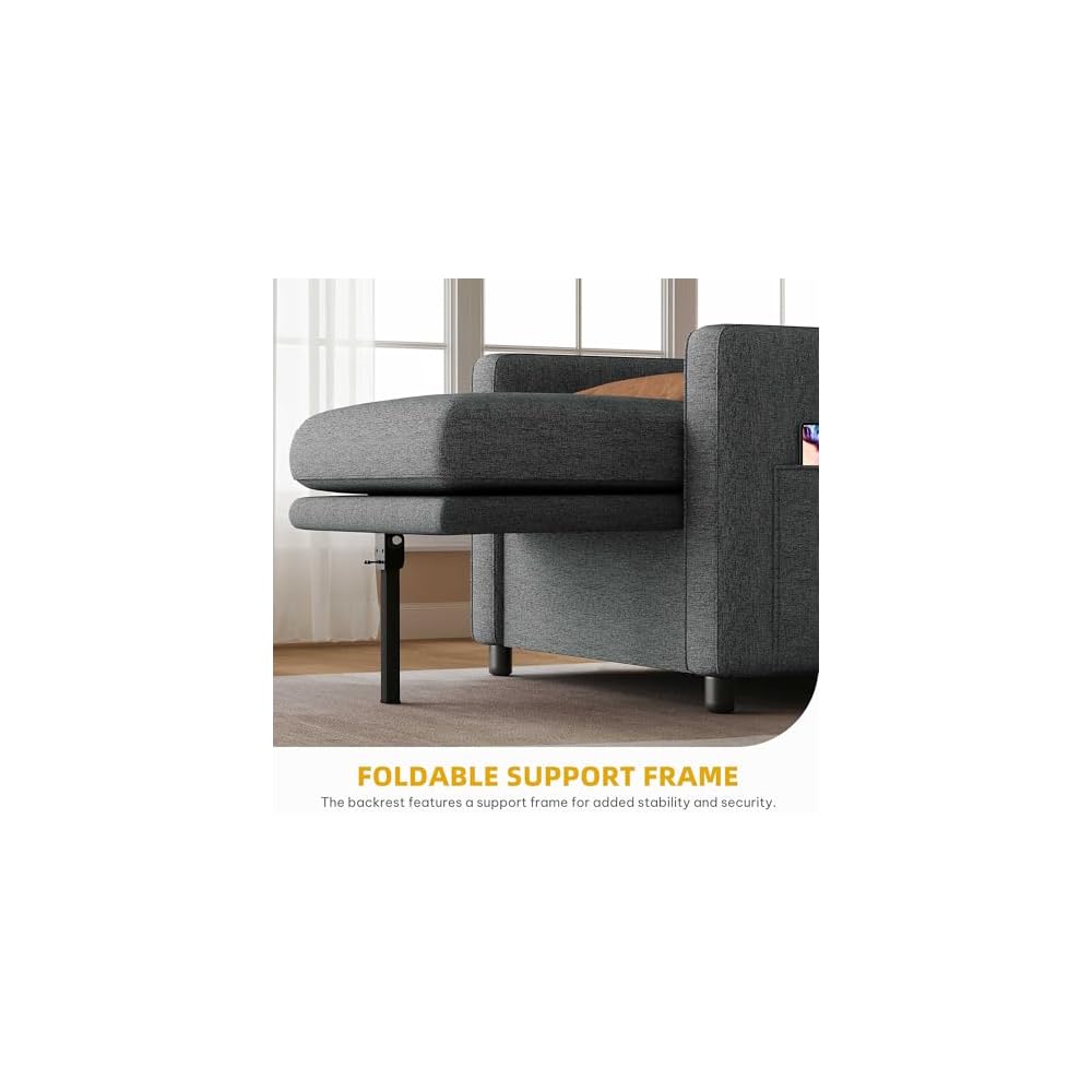 YITAHOME Convertible Sofa Chair Bed