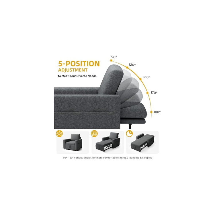YITAHOME Convertible Sofa Chair Bed