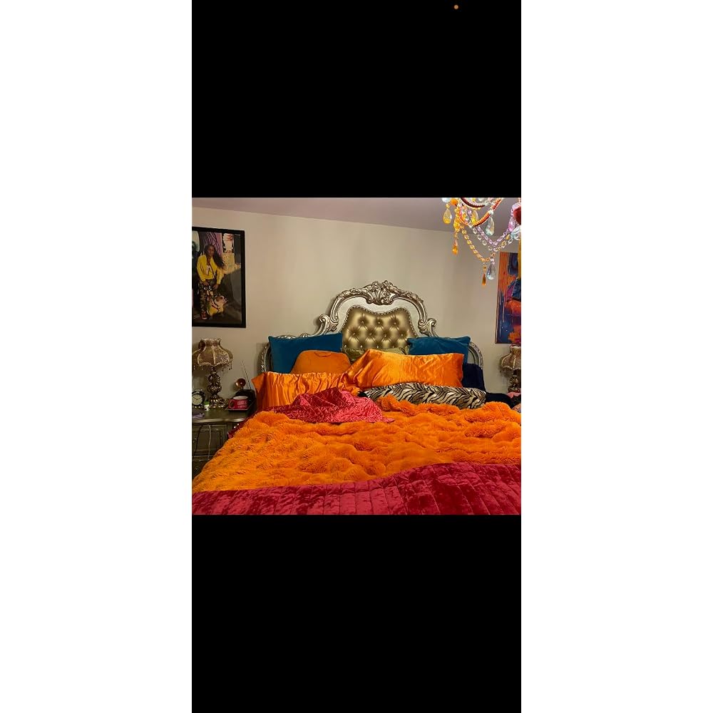 Acme Furniture Dresden Bed, Bone PU/Gold Patina, Queen
